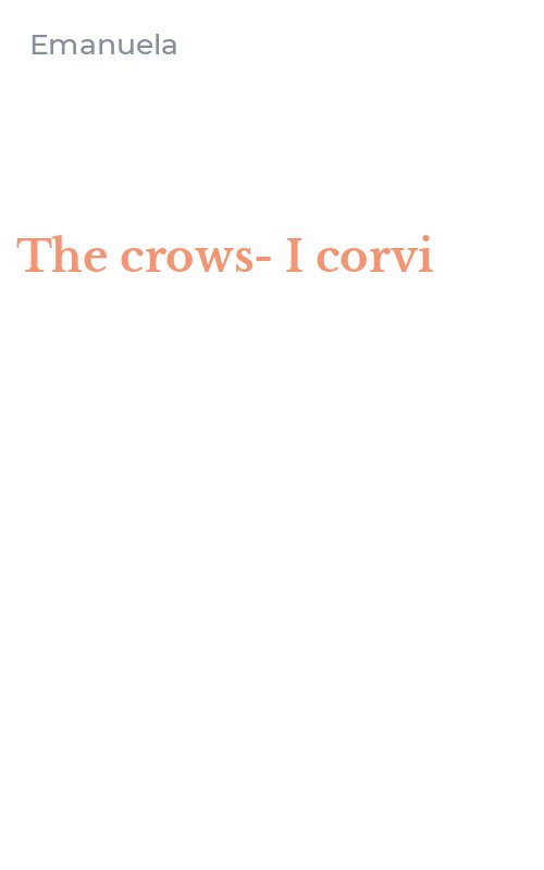 The crows-I corvi