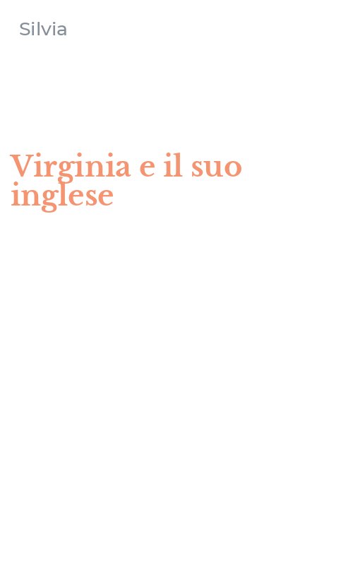 Virginia e il suo inglese