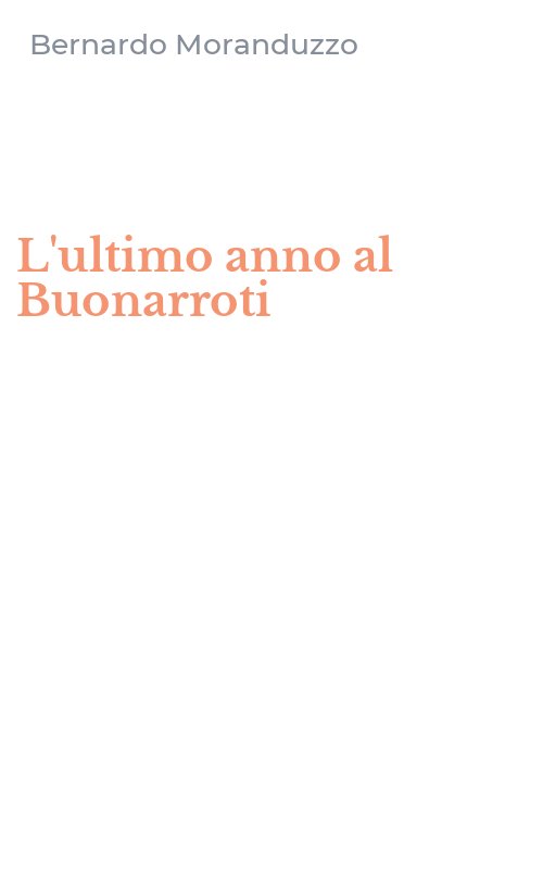L'ultimo anno al Buonarroti
