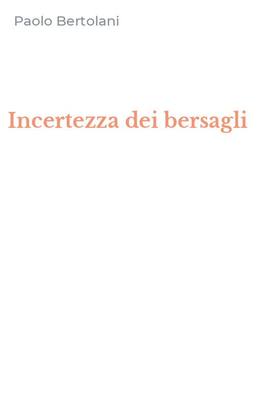 Incertezza dei bersagli