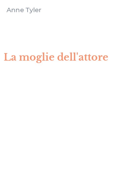 La moglie dell'attore