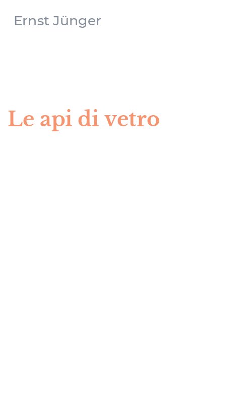 Le api di vetro