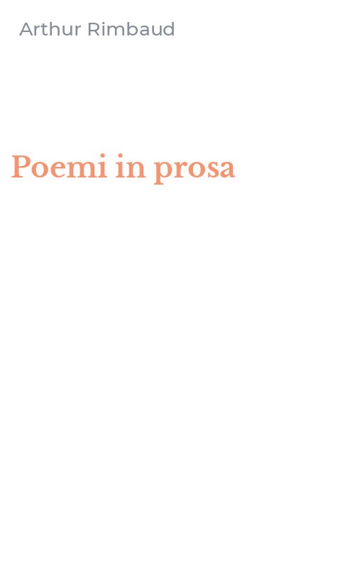 Poemi in prosa
