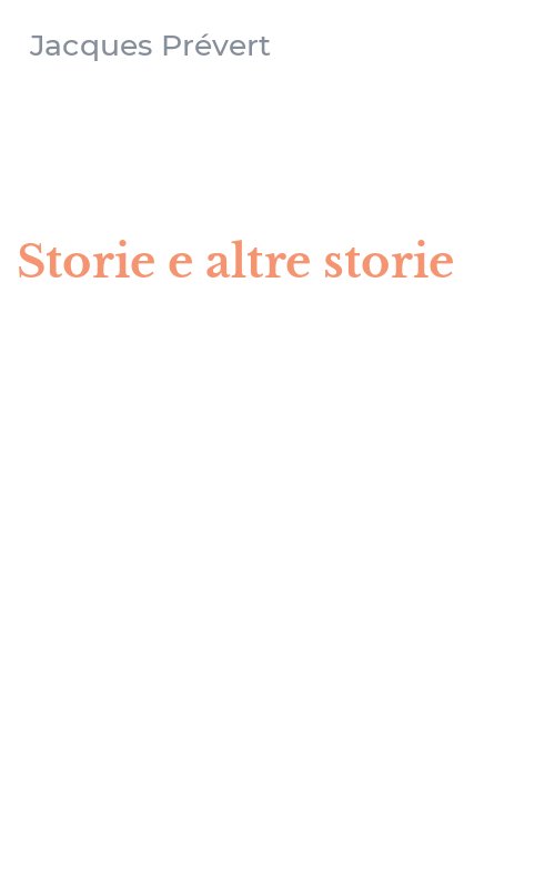 Storie e altre storie