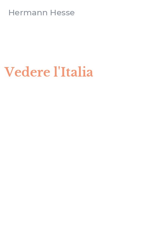 Vedere l'Italia