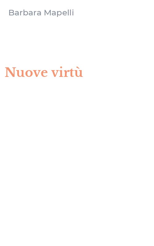 Nuove virtù