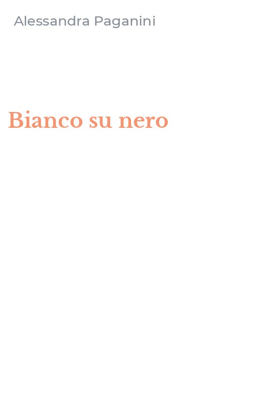 Bianco su nero