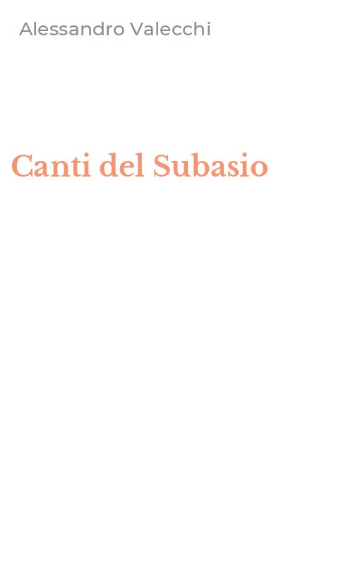 Canti del Subasio