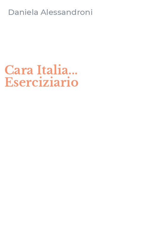 Cara Italia... Eserciziario