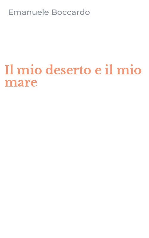 Il mio deserto e il mio mare