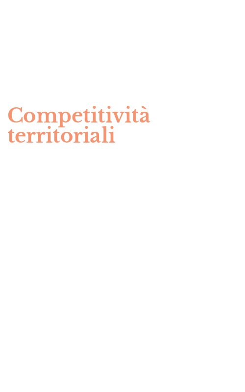 Competitività territoriali