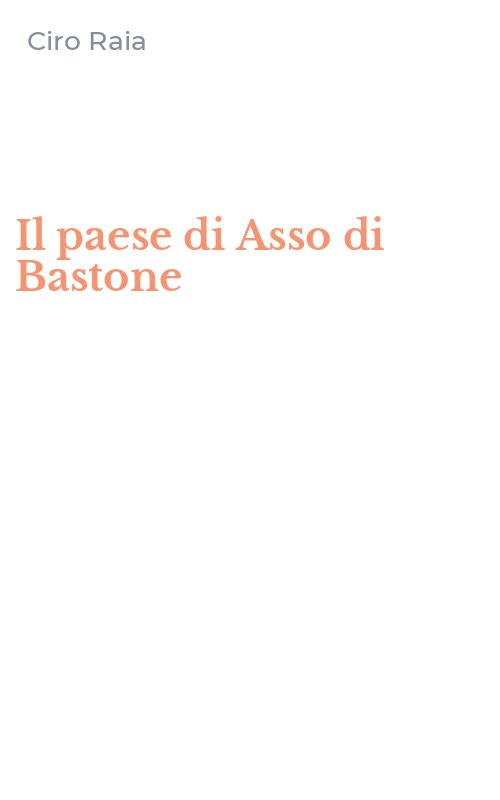 Il paese di Asso di Bastone