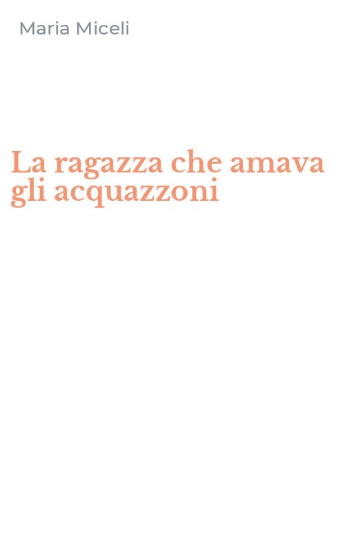 La ragazza che amava gli acquazzoni