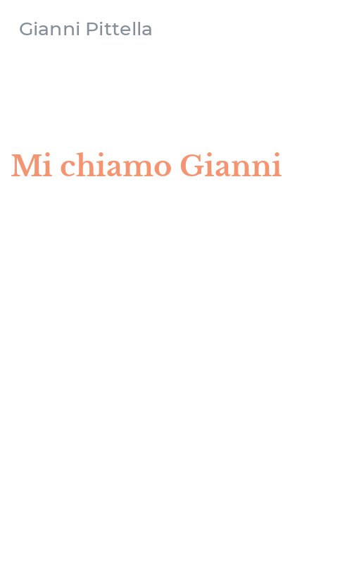 Mi chiamo Gianni