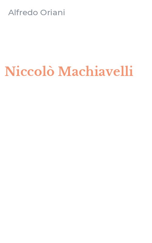 Niccolò Machiavelli