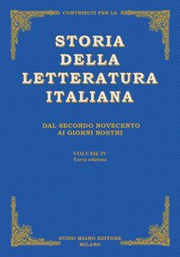 Contributi per la storia della letteratura italiana