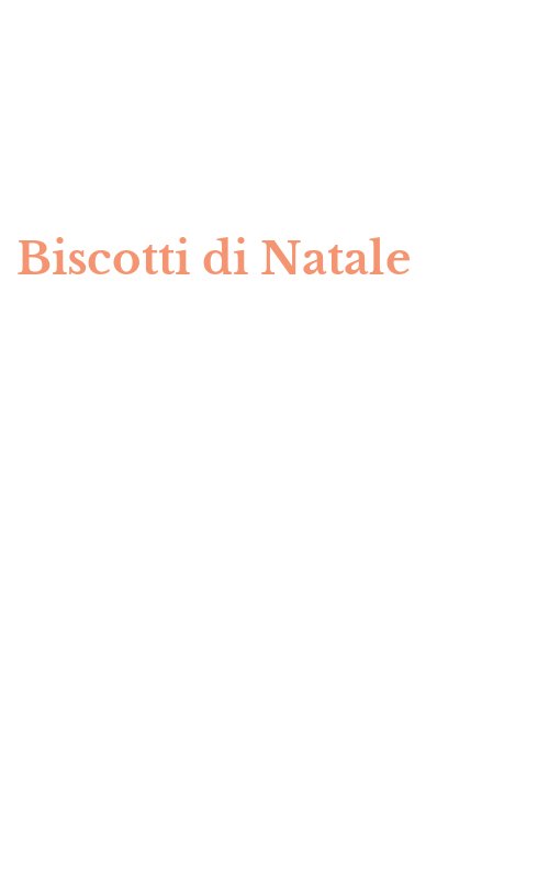 Biscotti di Natale