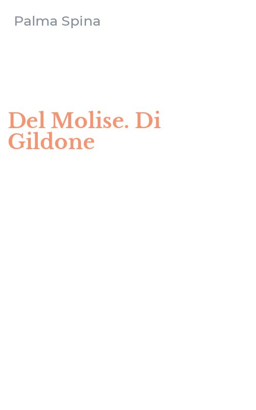 Del Molise. Di Gildone