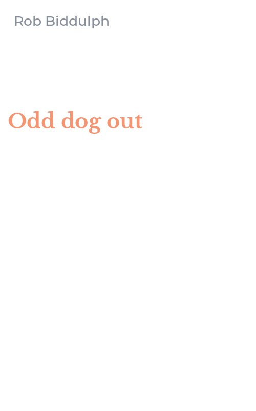 Odd dog out