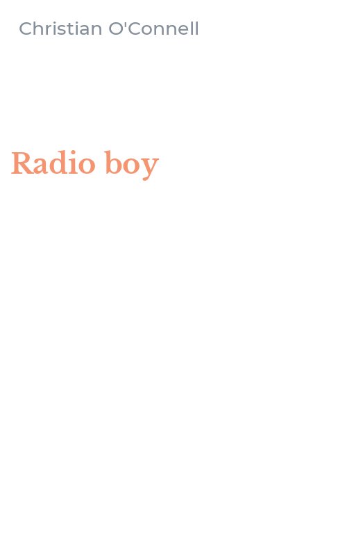 Radio boy