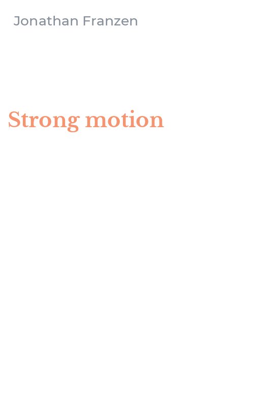 Strong motion