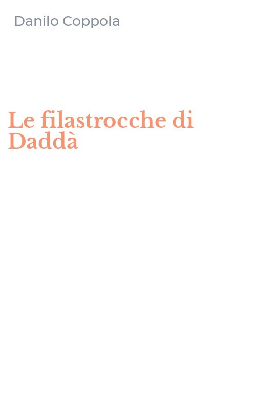 Le filastrocche di Daddà