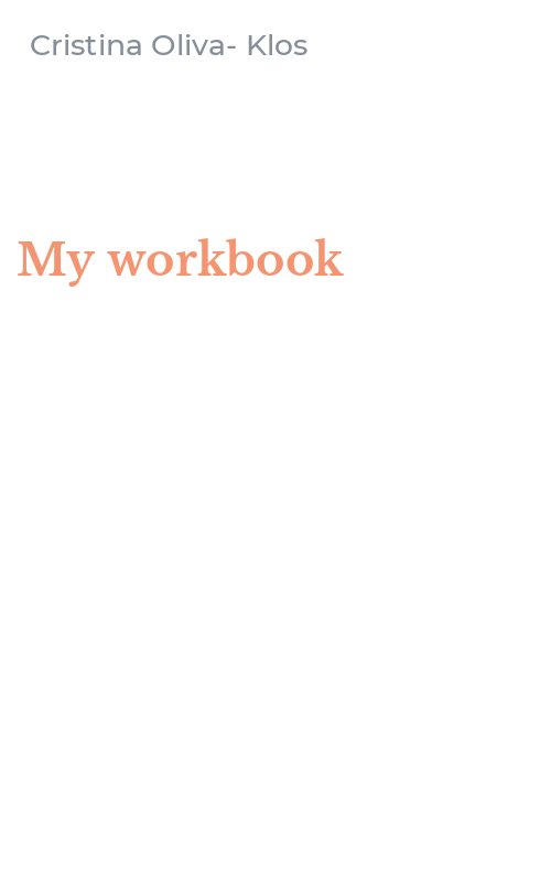 My workbook