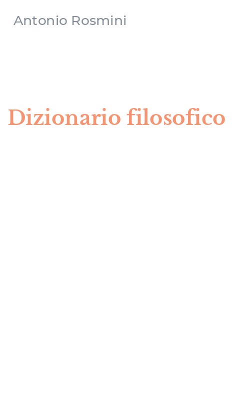 Dizionario filosofico