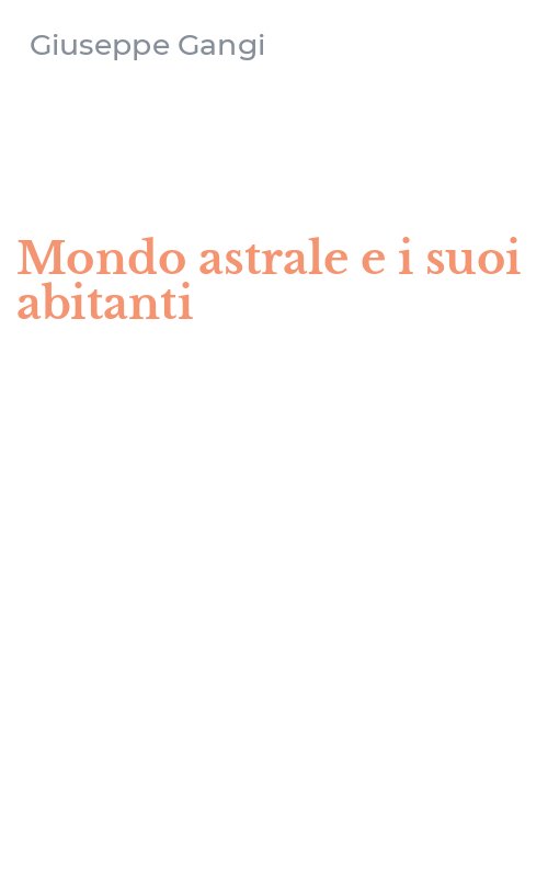 Mondo astrale e i suoi abitanti