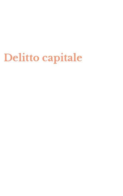 Delitto capitale