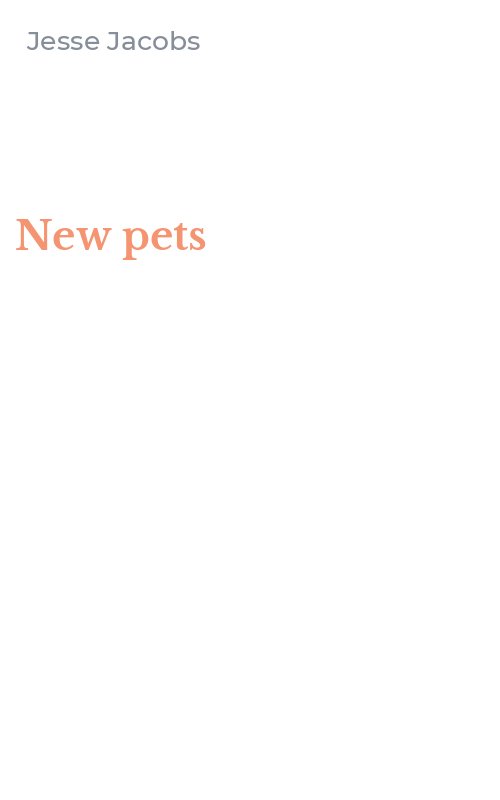 New pets