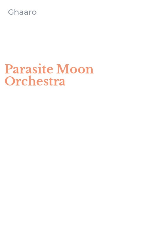 Parasite Moon Orchestra