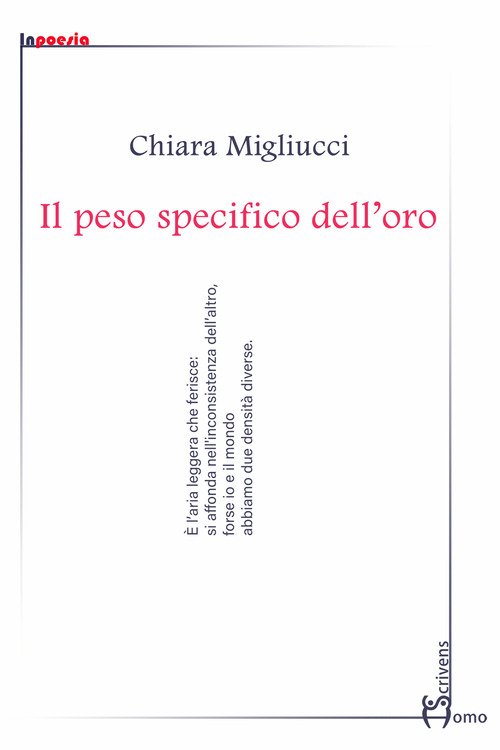 Il peso specifico dell'oro