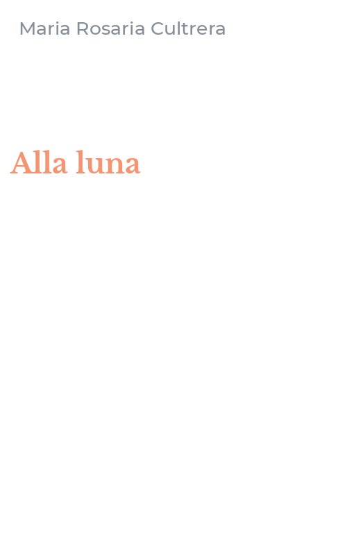 Alla luna