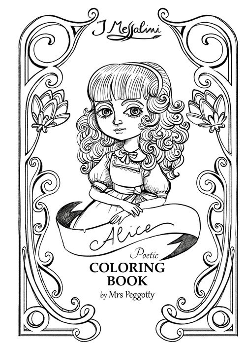 Alice nel paese delle meraviglie. Poetic coloring book