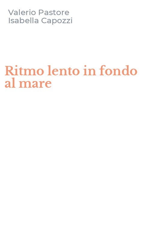 Ritmo lento in fondo al mare