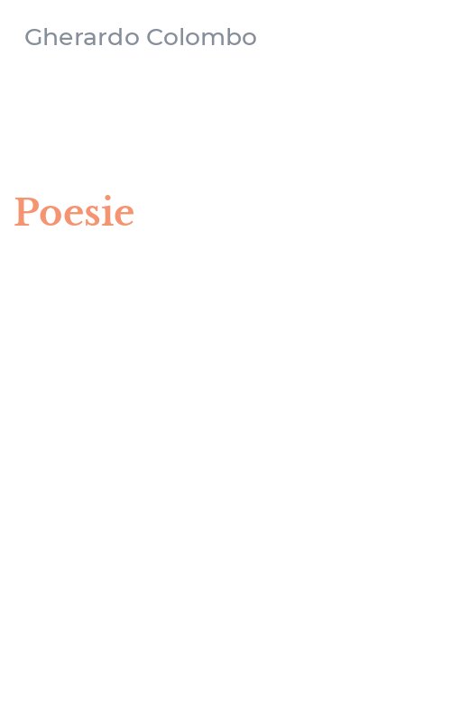 Poesie