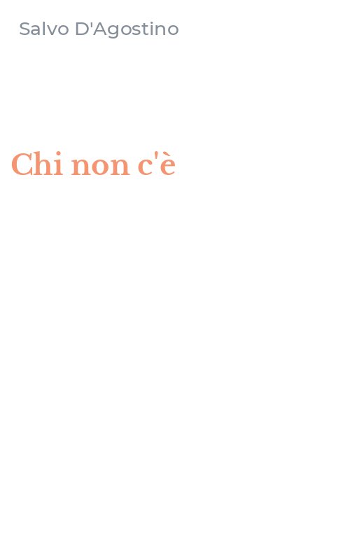Chi non c'è
