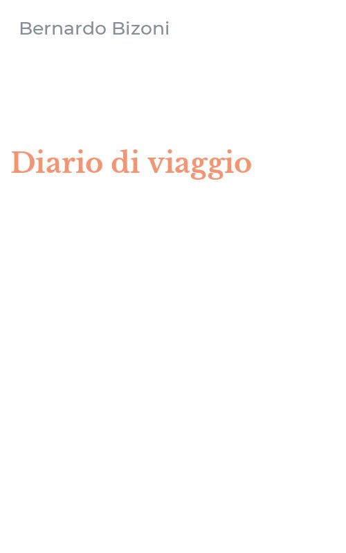 Diario di viaggio