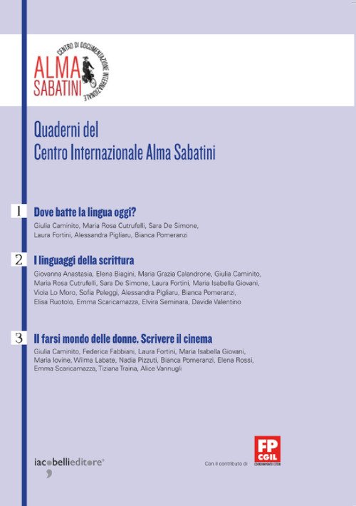 Quaderni del Centro di Documentazione Internazionale Alma Sabatini
