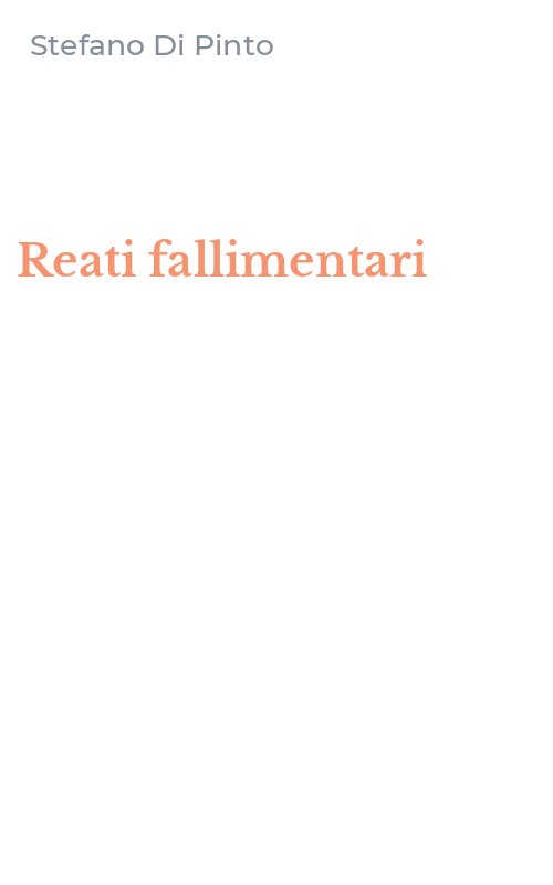 Reati fallimentari