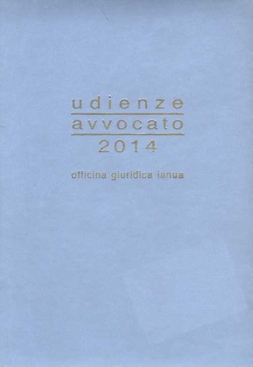 Udienze avvocato 2014