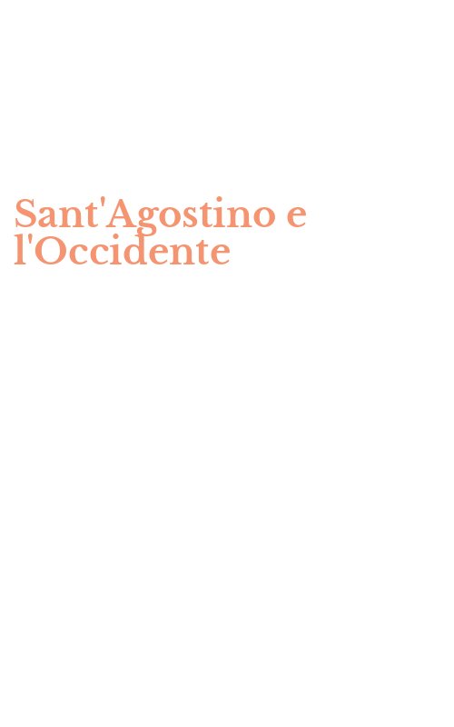 Sant'Agostino e l'Occidente