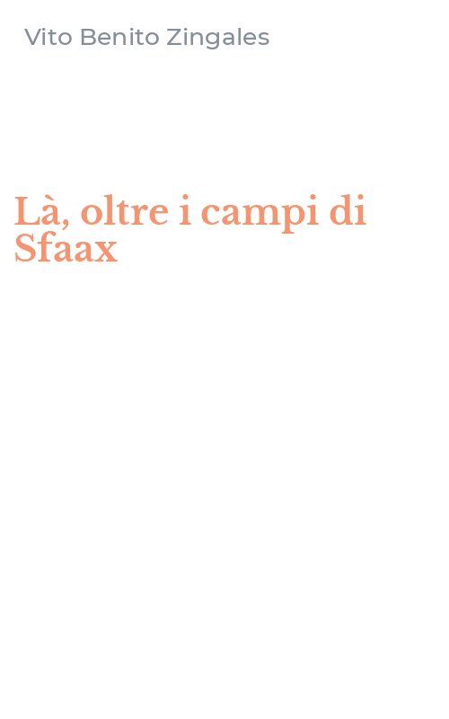 Là, oltre i campi di Sfaax
