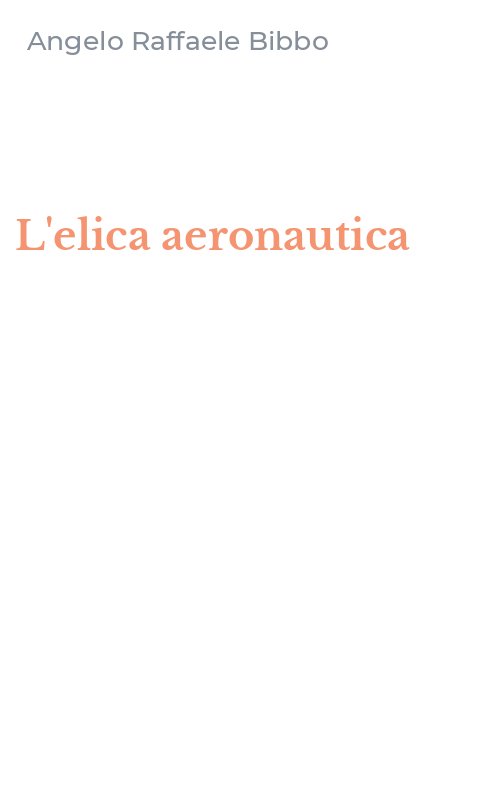 L'elica aeronautica
