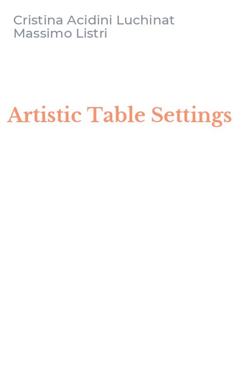 Artistic Table Settings