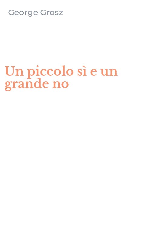 Un piccolo sì e un grande no