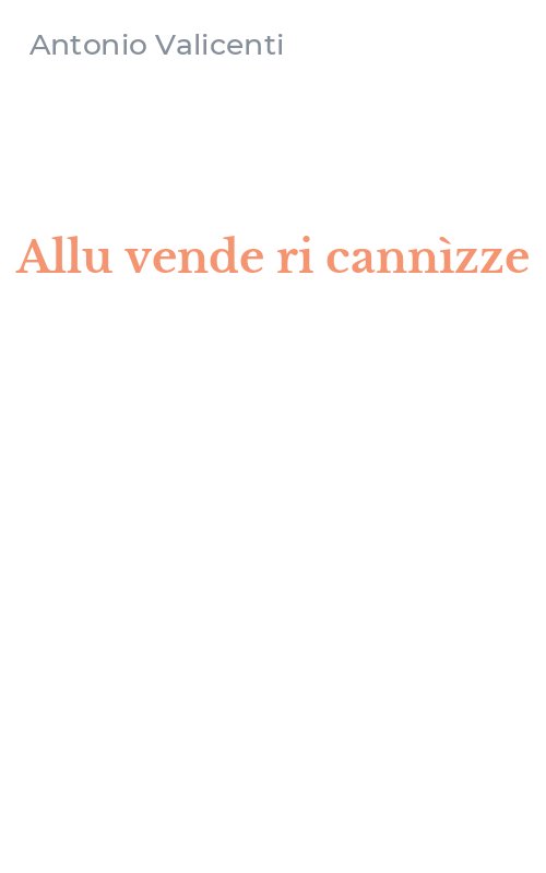 Allu vende ri cannìzze