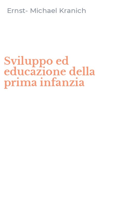 Sviluppo ed educazione della prima infanzia