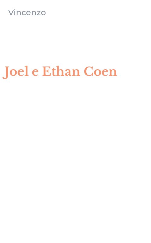 Joel e Ethan Coen